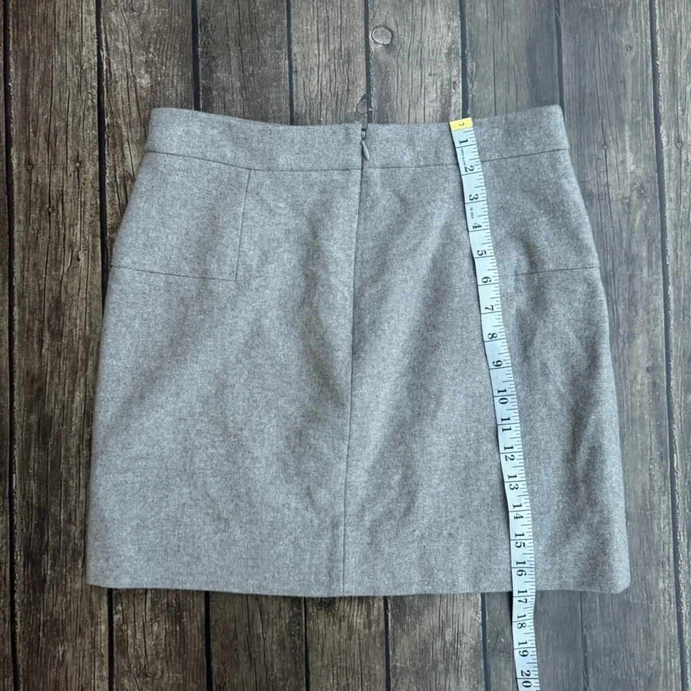 🩶✨ J.Crew Wool-Blend Mini Skirt ✨🩶